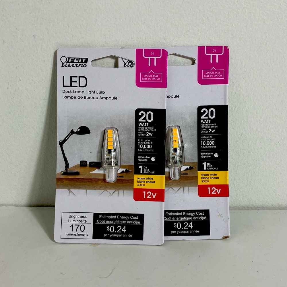 Feit Electric LED Desk Lamp Light Bulb 20w Replacement